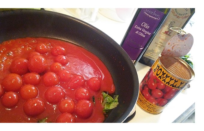 甘くてフルーテイーなチェリートマトが丸ごと入った、ポミリアの「ミニトマト缶」