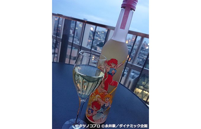 ボトルに描かれた美女たちはがんばる女性の象徴。日本酒、もっと楽しくいこう！