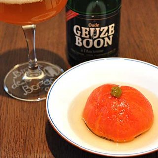 【第3回】クラフトビールに合うレシピ「ランビック」×「冷製トマトの煮浸し」
