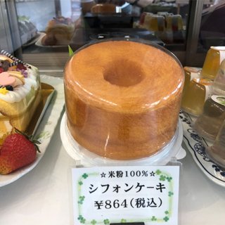 感動の味！鹿児島の米粉シフォンケーキ