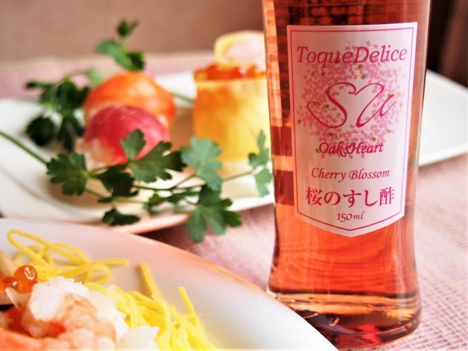 春の食卓に桜のエッセンスを！飲む酢専門店の「桜のすし酢」
