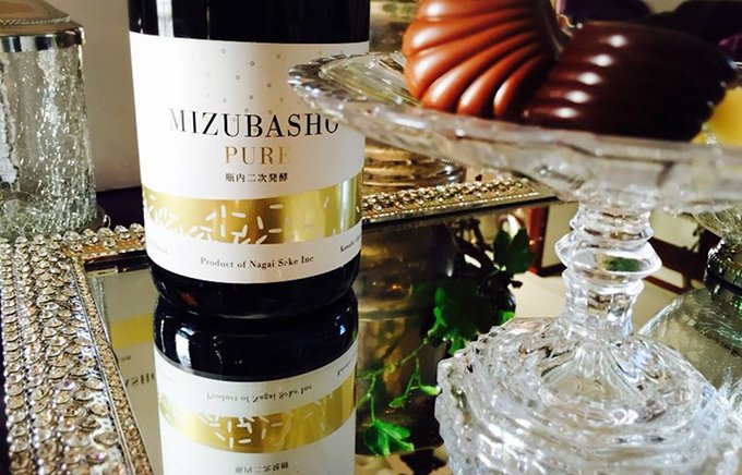 世界発！シャンパーニュ製法で作られた発泡日本酒「MIZUBASHO PURE」