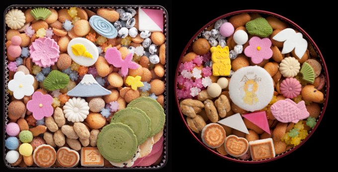 30種類以上ものお菓子がぎゅっ！とつまった江戸の粋を感じる「冨貴寄」