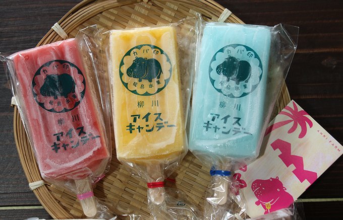 夏は1日に千本売れる！かわいいカバのロゴに癒されるアイスキャンディー