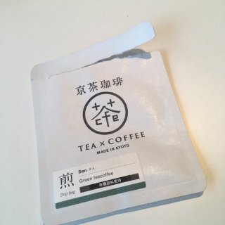 コーヒーの中に緑茶がミックスされた！？新感覚のドリップ珈琲茶