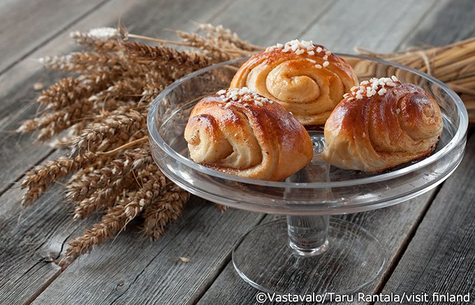 フィンランドで最も愛されている菓子パン！シナモンロール