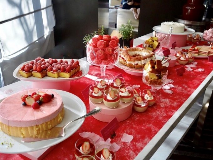 苺ショートケーキ5種類食べ比べ！グランド ハイアット 東京のテイスティングセット