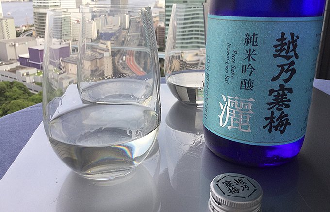 夏の青空に似合う日本酒！キリッとドライで上品な「越乃寒梅  灑」