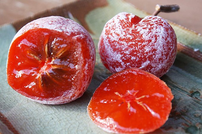 伝統が息づく幻の逸品、佐賀県名尾の「凍熟柿」