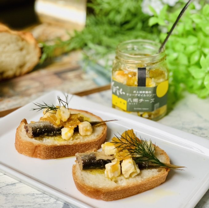 美味しさ際立つ”食べるオリーブオイル”、井上誠耕園の「八朔チーズ」