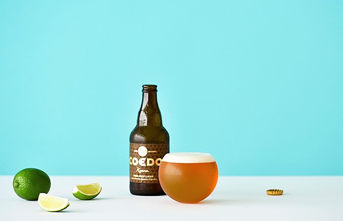 グラスで美味しさが変わる！COEDOビールを飲むための特注コラボグラス