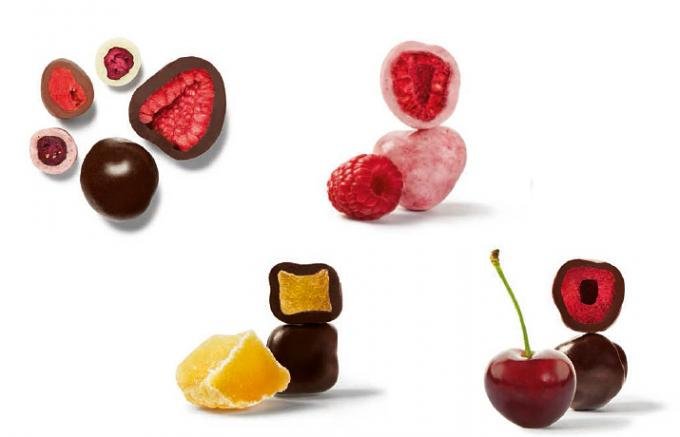 チョコレートとフルーツのとってもいい関係から生まれた甘酸っぱいフルーツチョコ