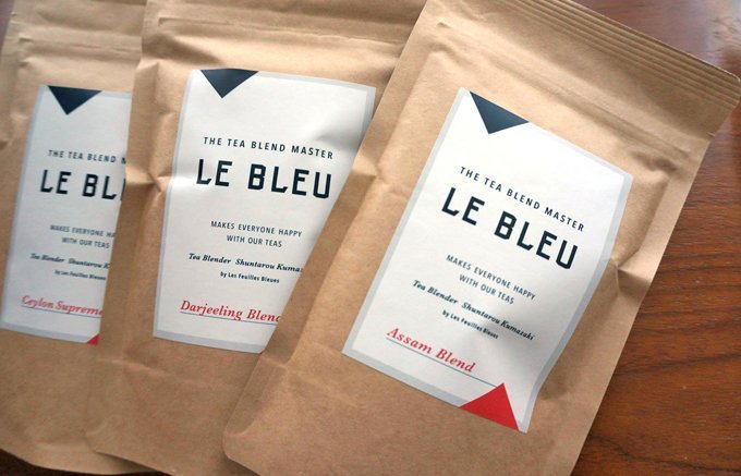 紅茶をもっと身近に！飲み比べて好みが見つかる『LE BLEU』の3種セット