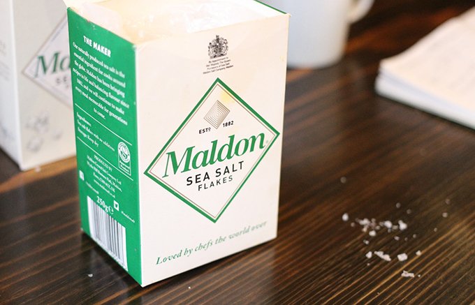 世界のトップシェフ達も愛用する美しく繊細な英国の塩「マルドンシーソルト」