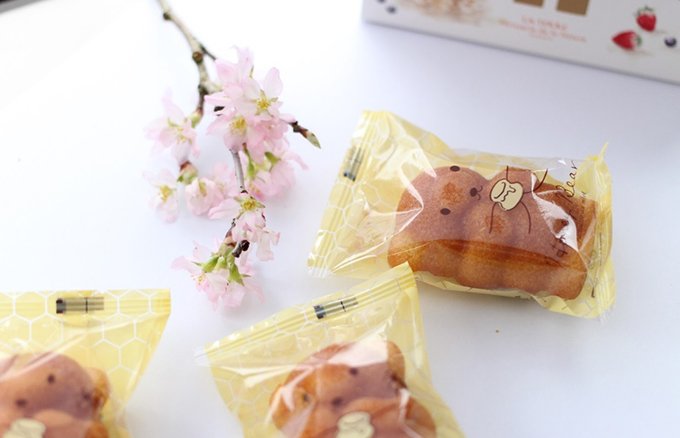 桜薫る季節に贈りたい、子供も大好きなハチミツたっぷりのラ･テール「ハニー･ベア」