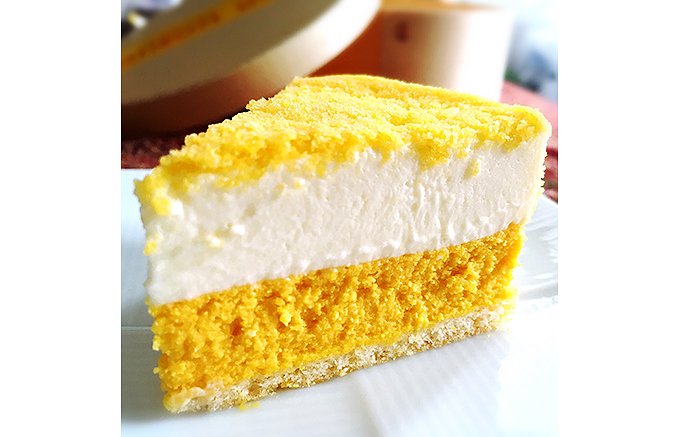 「栗マロンかぼちゃ」たっぷりの魅惑の季節限定チーズケーキ『ポティロンドゥーブル』