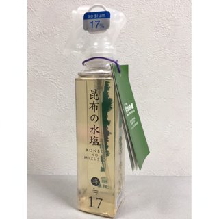 北海道産昆布の旨味たっぷり！「昆布の水塩」は便利ボトルで一層おいしい！
