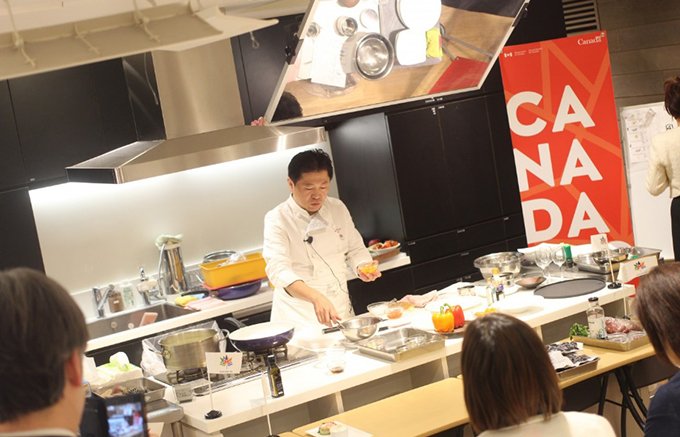 【カナダ建国150周年】奥田シェフがカナダ産食材で究極の“引き算”料理を披露！