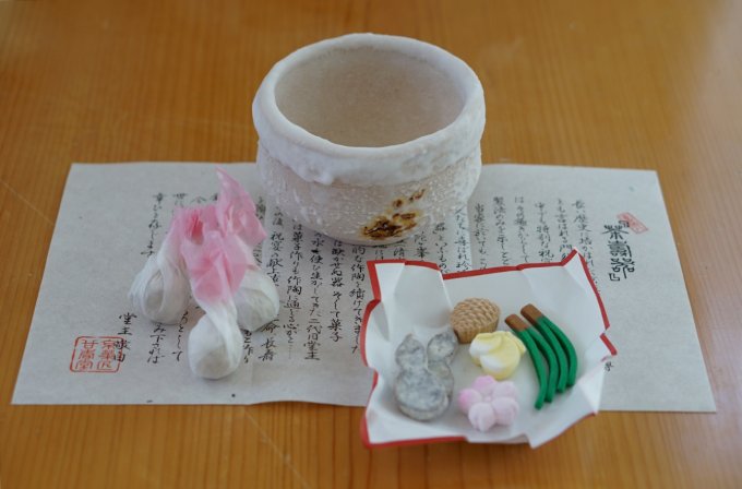 食べられる抹茶茶碗！お干菓子で出来ている幻の献上菓「茶寿器」