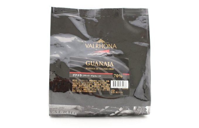 酸味、苦味、甘味のバランスの良さが魅力の「GUANAJA 70% Cacao」